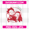 Tanjiro And Nezuko SVG, Demon Slayer SVG, Anime SVG, JPG, PNG