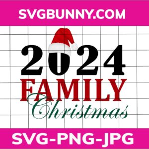 2024 Matching Family Christmas Shirts SVG, DXF, PNG, EPS, JPG