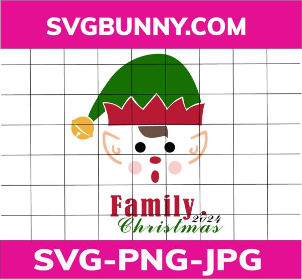 2024 Matching Family Christmas Shirts SVG, DXF, PNG, EPS, JPG