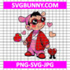 Baby Benito SVG, Baby Benito and heart SVG, Bad Bunny Valentine SVG, Valentines Day SVG