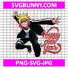 Boruto Happy New Year SVG, Boruto SVG, Naurto SVG, Anime SVG