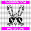 Bunny Happy Easter SVG, Easter Day SVG, Cute Easter SVG