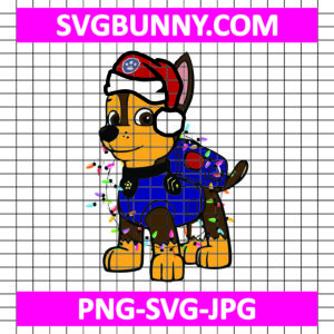 Chase Christmas Paw Dog Patrol SVG, Christmas Patrol SVG