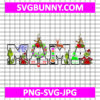 Christmas Mama SVG, Groovy Xmas SVG, Grinch Mama SVG