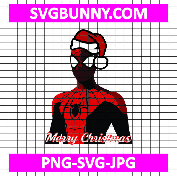 Christmas Miles Morales SVG, Miles Morales SVG, Spider-Man SVG