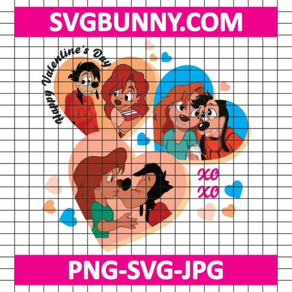 Disney couple Happy Valentines Day SVG, Disney SVG, Valentine SVG, Disney couple SVG