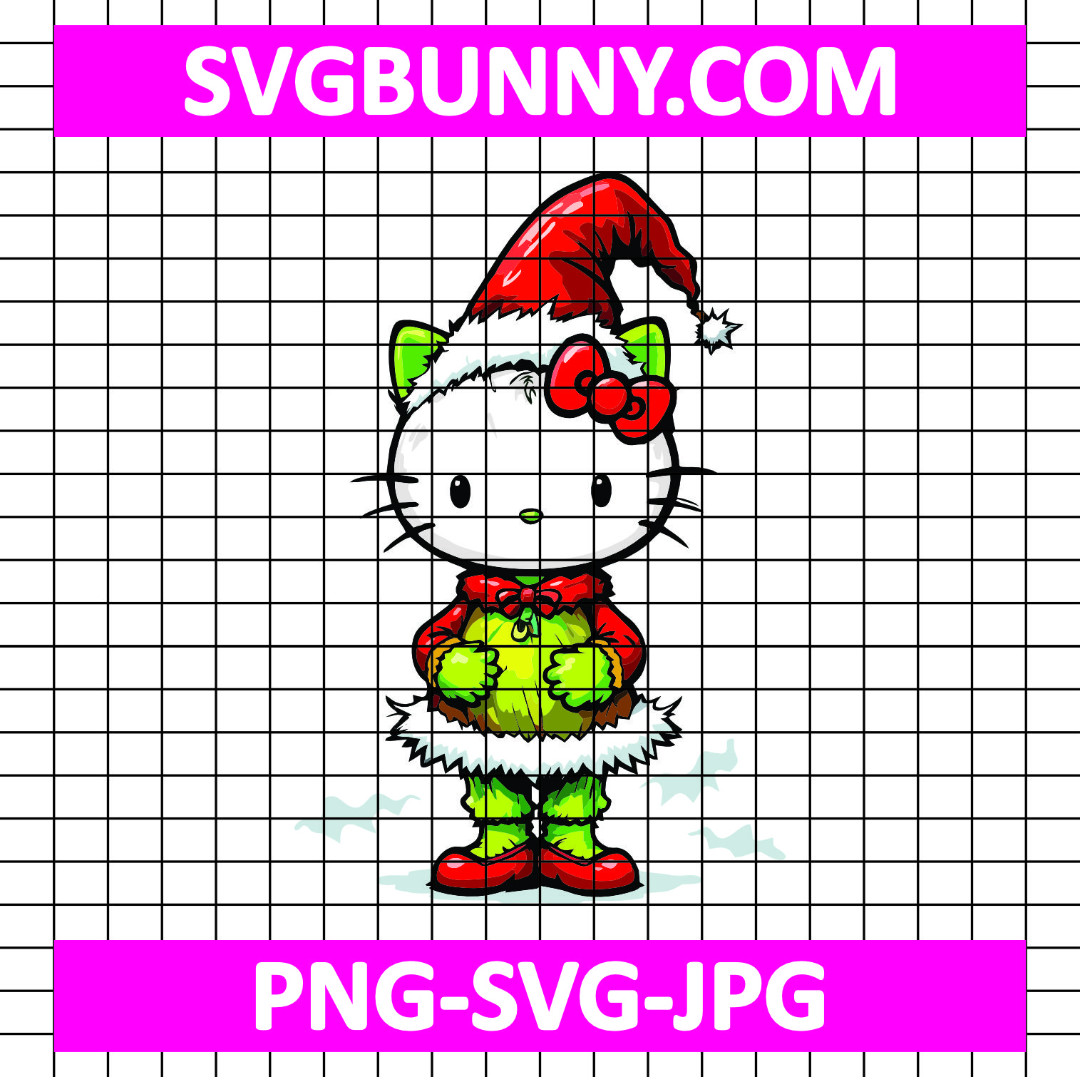 Grinch Hello Kitty SVG, Christmas SVG, Grinchmas Hello Kitty SVG, Kawaii SVG, Cricut Silhouette Vector Cut File Concha Hello Kitty SVG Grinch Hello Kitty SVG, Christmas SVG, Grinchmas Hello Kitty SVG, Kawaii SVG, Cricut Silhouette Vector Cut File
