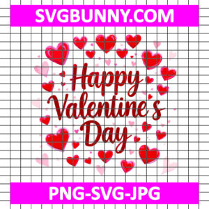 Happy Valentine Day Heart SVG, Heart Valentines Day SVG