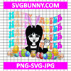 Happy Wednesday SVG, Cute Easter SVG, Easter SVG, Cute Girl Easter SVG, Bunny Egg Hunt SVG