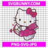 Hello Kitty Angel Valentine Day SVG, Cute Hello Kitty SVG, Disney SVG