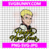 Hokage Naruto New Year SVG, Naruto SVG, Anime SVG, 5th Hokage SVG, manga svg