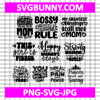 International Women's Day SVG Bundle, Happy Women's Day SVG, Strong Women's Day SVG