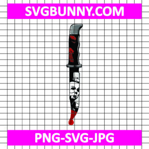 Knife Michael Myers SVG, Knife Blood SVG, Michael Myers SVG, Halloween SVG