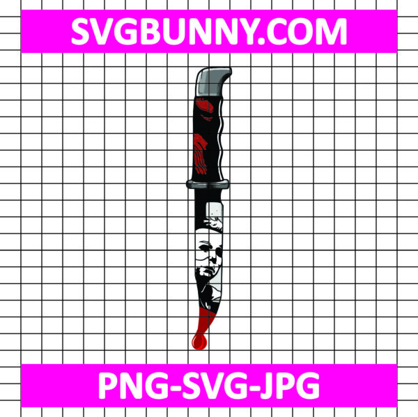 Knife Michael Myers SVG, Knife Blood SVG, Michael Myers SVG, Halloween SVG