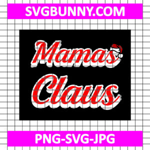 Mama Claus SVG, Christmas Lights SVG, Christmas Ornaments SVG