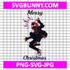 Miles Morales christmas SVG, Spiderman Christmas SVG, Superhero Xmas SVG