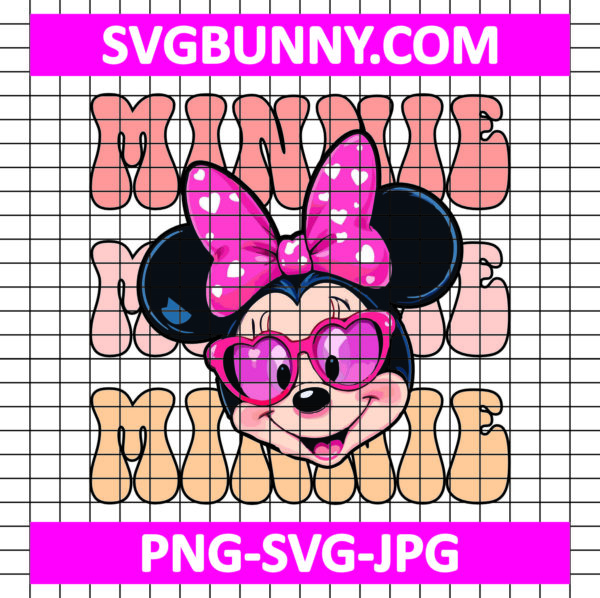 Minnie Mouse loves Valentines Day SVG, Minnie Mouse SVG, Minnie Heart SVG, Disney SVG