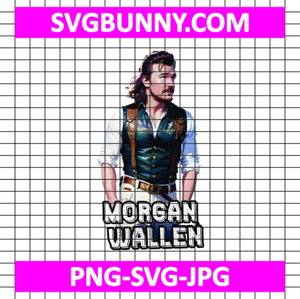 Morgan Wallen SVG, American Country Music Singer SVG, Wallen SVG