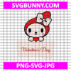 My Melody Valentine Day SVG, Valentines Day SVG, My Melody SVG, Hello Kitty SVG