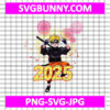 Naruto Happy New Year 2025 SVG, Naruto SVG, Naruto Shippuden SVG, Anime SVG, New Year SVG