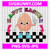 Retro Easter SVG, Toddler Easter SVG, Easter Egg, Easter SVG