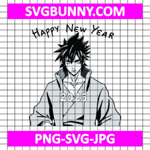 Sasuke New Year 2025 SVG, Sharingan Master SVG, Sasuke SVG, Naruto Shippuden SVG, Anime SVG, New Year SVG