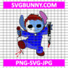 Stitch Michael Myers SVG, Stitch Horror Killing SVG, Stitch Halloween SVG, Stitch SVG, Michael Myers SVG