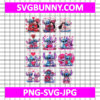 Stitch and Lilo Valentine Bundle SVG, Stitch Valentines Day SVG, Stitch and Lilo SVG