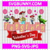 Toy Story Valentines Day SVG, Cartoon SVG, Valentine SVG, Toy Story SVG