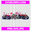 Tractor Valentine SVG, Tractor SVG, Valentines Day SVG, Love SVG, Heart SVG