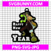 Usopp Happy New Year SVG, Usopp SVG, One Piece SVG, Anime SVG