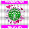 Heart Hot Cup SVG, Valentine’s Hot Cup SVG