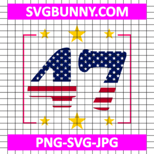 47 Trump SVG, President Donald Trump SVG, Trump Quote SVG