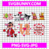 Baby Benito SVG, Hello Kitty SVG, Pooh SVG, Grinch SVG, Valentines Day SVG, Heart SVG, Valentines Bundle SVG