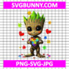 Baby Groot Autism SVG, Autism SVG, Autism Puzzle SVG, Autism Awareness SVG, Puzzle Pieces SVG Png Dxf Eps