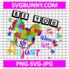 Be You The World Will Adjust SVG, Disney Autism SVG, Mickey Autism Awareness SVG PNG DXF EPS