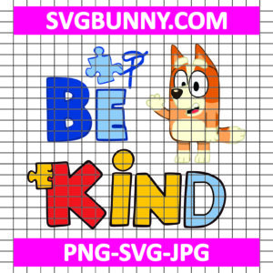 Bingo and Mom Autism SVG, Mom Autism SVG, Bingo Autism SVG, Cartoon AUtism SVG