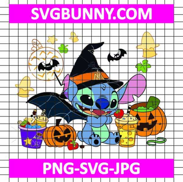 Disney Stitch Snack Halloween SVG, Snack PNG, Carnival Food And Drink Halloween SVG, Disney Halloween SVG, Carnival SVG