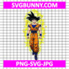 Dragon Ball Z PNG, Goku Dragon Ball PNG, Dragon Ball Z SVG, Dragon Ball SVG, Anime SVG, Goku Dragon Ball Z SVG