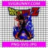 Goku Dragon Ball Z PNG, Dragon Ball PNG Sublimation, Dragon Ball Anime SVG, Dragon Ball Z SVG