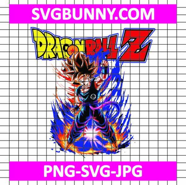 Goku Dragon Ball Z PNG, Dragon Ball PNG Sublimation, Dragon Ball Anime SVG, Dragon Ball Z SVG