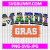 Happy Mardi Gras Carnival PNG, Mardi Gras PNG Sublimation, Carnival SVG, Mardi Gras SVG