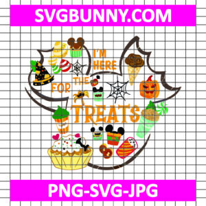 I Am Here For The Treats SVG, Snack Halloween SVG, Carnival Food SVG, Trick Or Treat SVG, Disney Snackgoals Halloween SVG, Carnival SVG