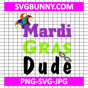 Mardi Gras Dude SVG, Carnival SVG, Mardi Gras Parade SVG, Mardi Gras Cut File Cricut Silhouette, Mardi Gras SVG