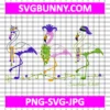 Mardi Gras Flamingo SVG, Southern Chill Mardi Gras Carnival SVG, Flamingo New Orleans DXF, EPS, SVG, PNG