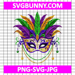 Mardi Gras Mask SVG, Venice Carnival SVG, Carnival Mask SVG