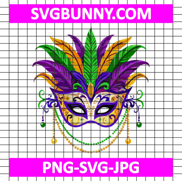 Mardi Gras Mask SVG, Venice Carnival SVG, Carnival Mask SVG