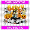 Bluey PNG, Disney Halloween PNG, Halloween SVG, Pumpkin PNG, Puppies PNG