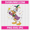 Donald Duck Mardi Gras SVG, Fat Tuesday SVG, Carnival SVG, Carnival Celebration SVG