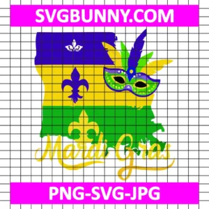 Louisiana Mardi Gras SVG, Mardi Gras Mask SVG, Carnival Mask SVG, Mardi Gras DXF, Mardi Gras EPS, Mardi Gras PNG, Carnival DXF, Carnival EPS, Carnival PNG